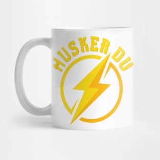 Hüsker Dü yellow lightning Mug